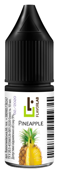 Ароматизатор Flavorlab - Pineapple (Ананас), 10 мл.