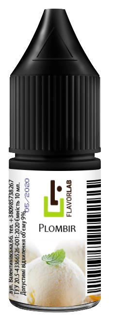 Ароматизатор Flavorlab - Plombir (Пломбир), 10 мл.