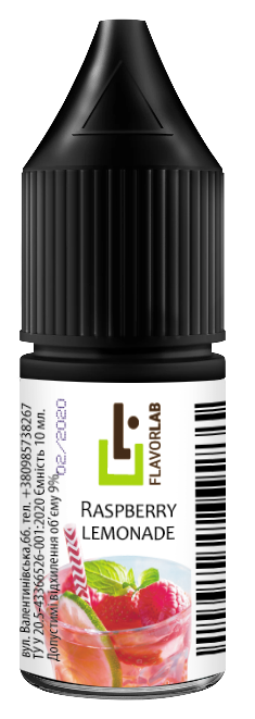 Ароматизатор Flavorlab - Raspberry Lemonade (Малиновый лимонад), 10 мл.