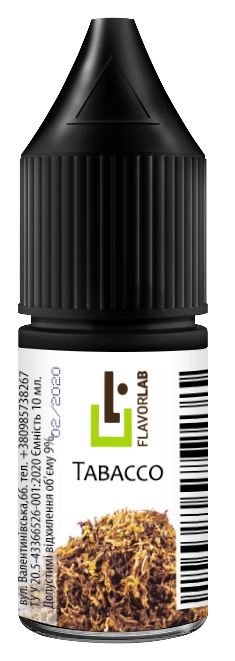 Ароматизатор Flavorlab - Tobacco (Табак), 10 мл.
