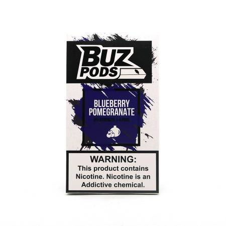 Картриджы BUZ Pods Cartridge 60 мг 1 мл Blueberry Pomegranate (в уп. 4 шт)