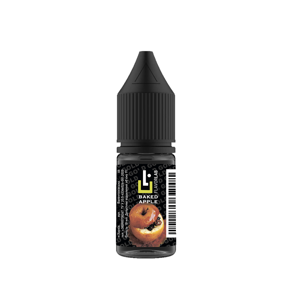 Ароматизатор Flavorlab GOLD - Baked Apple (Печене яблуко), 10 мл.