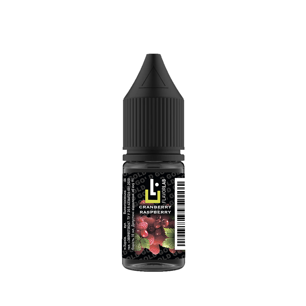 Ароматизатор Flavorlab GOLD - Cranberry-Raspberry (Журавлина-Малина), 10 мл.