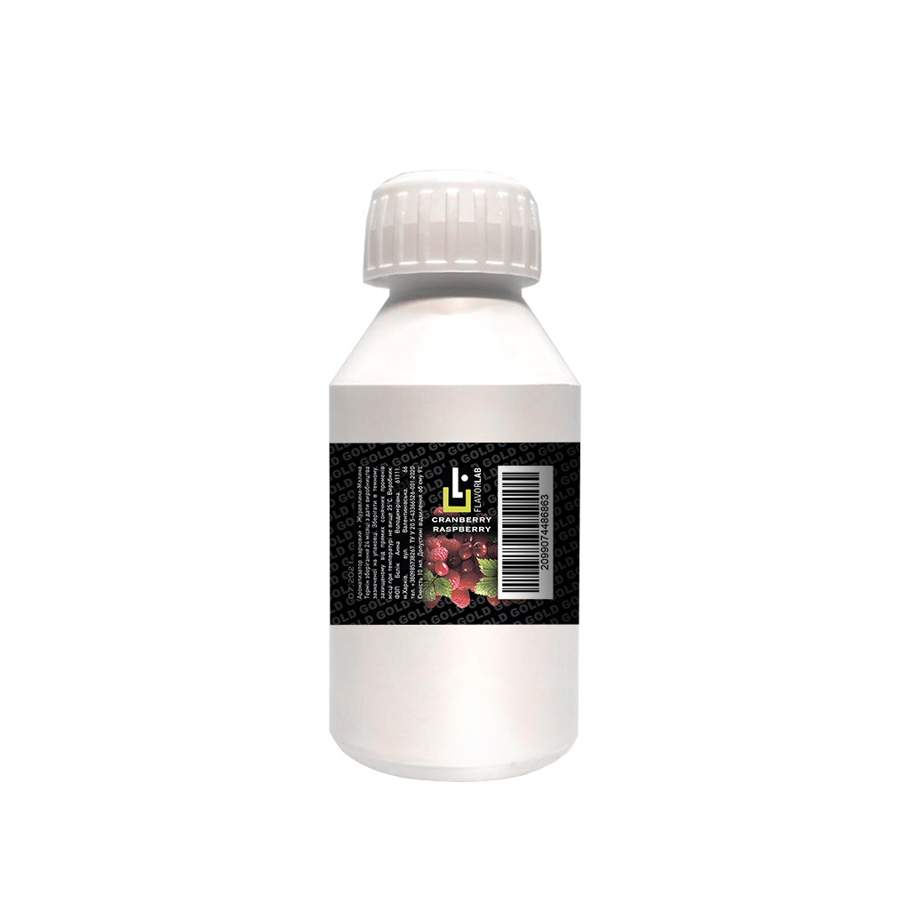 Ароматизатор Flavorlab GOLD - Cranberry-Raspberry (Журавлина-Малина), 1000 мл.