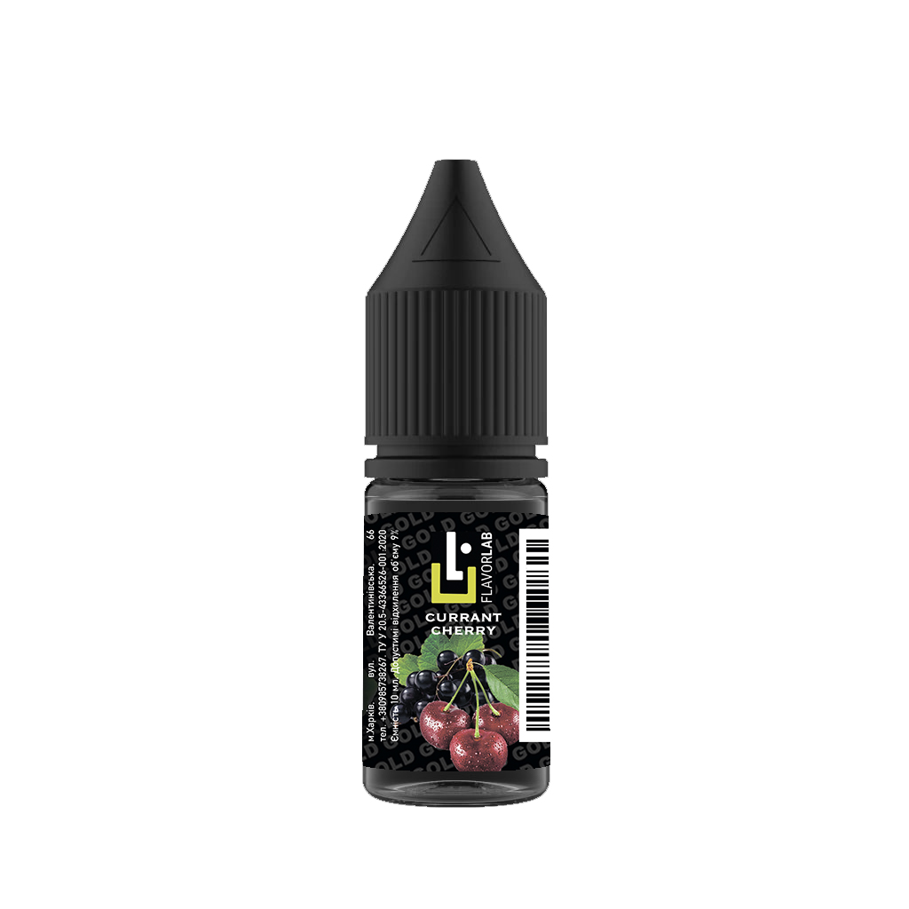 Ароматизатор Flavorlab GOLD - Currant Cherry (Смородина Вишня), 10 мл.