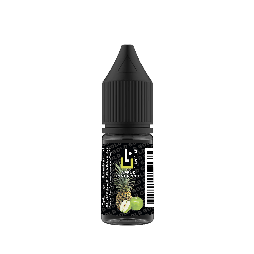 Ароматизатор Flavorlab GOLD - Pineapple Apple (Яблуко-ананас), 10 мл.