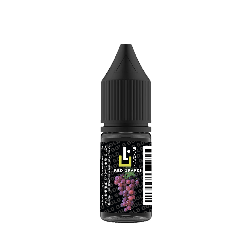 Ароматизатор Flavorlab GOLD - Red Grapes (Червоний виноград), 10 мл.