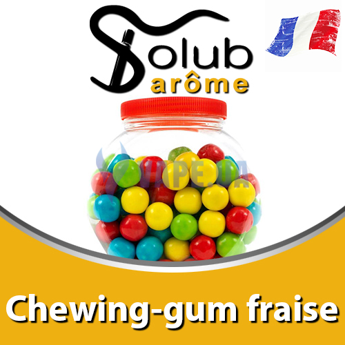 Ароматизатор Solub Arome - Chewing-Gum Fraise (Жевательная резинка), 10 мл.