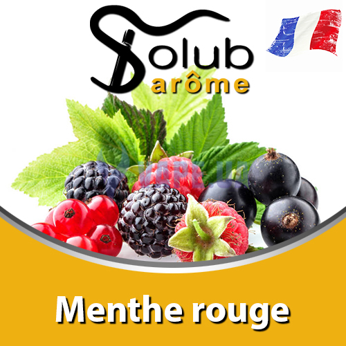 Ароматизатор Solub Arome - Menthe Rouge (Фрукты с мятой), 5 мл.