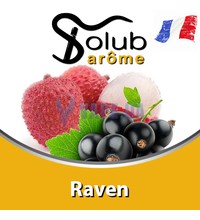 Solub Arome - Raven (Смородина и Личи), 100 мл.
