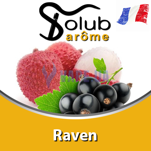 Ароматизатор Solub Arome - Raven (Смородина и Личи), 100 мл.