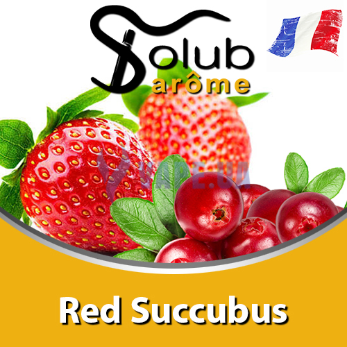 Ароматизатор Solub Arome - Red Succubus (Клюква и Клубника), 10 мл.