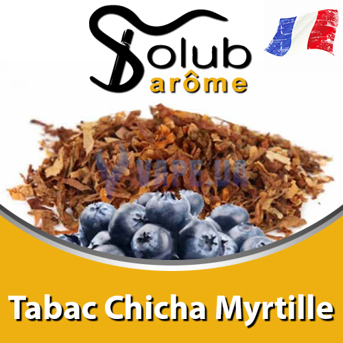 Ароматизатор Solub Arome - Tabac Chicha Myrtille (Табак с черникой), 50 мл.