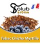Ароматизатор Solub Arome - Tabac Chicha Myrtille (Табак с черникой), 5 мл.