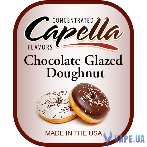 Ароматизатор Capella - Chocolate Glazed Doughnut (Шоколадный Пончик), 30 мл