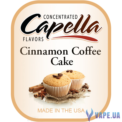 Ароматизатор Capella - Cinnamon Coffee Cake (Печенька с Корицей), 10 мл