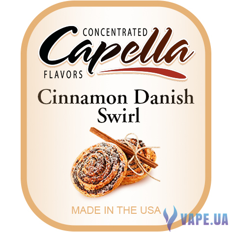 Ароматизатор Capella - Cinnamon Danish Swirl (Булочка с Корицей), 5 мл