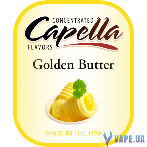 Ароматизатор Capella - Golden Butter (Масляный Крем), 10 мл