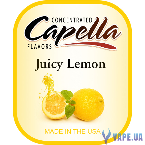 Ароматизатор Capella - Juicy Lemon (Сочный Лимон), 10 мл