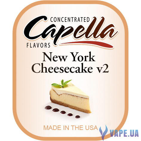 Ароматизатор Capella - New York Cheesecake v2 (Чизкейк 2), 10 мл
