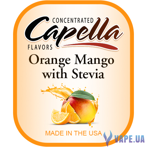 Ароматизатор Capella - Orange Mango with Stevia (Оранжевый Манго с Стевии), 5 мл