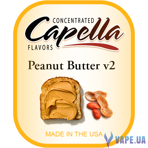 Ароматизатор Capella - Peanut Butter v2 (Арахисовое Масло), 30 мл