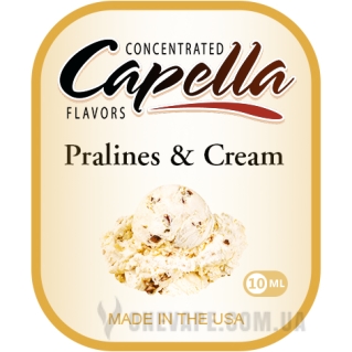 Ароматизатор Capella - Pralines and Cream (Пралине и Крем), 10 мл