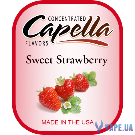 Ароматизатор Capella - Sweet Strawberry (Сладкая Клубника), 30 мл