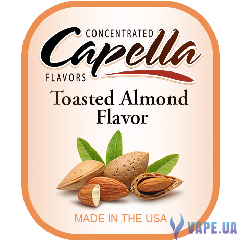 Ароматизатор Capella - Toasted Almond (Жареный Миндаль), 10 мл