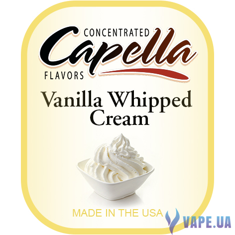 Ароматизатор Capella - Vanilla Whipped Cream (Взбитые Сливки), 30 мл