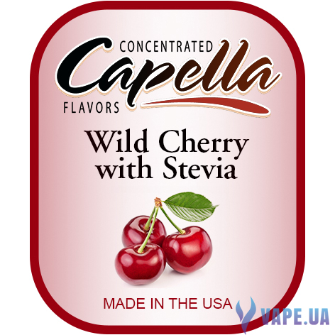 Ароматизатор Capella - Wild Cherry with Stevia (Дикая Вишня), 10 мл