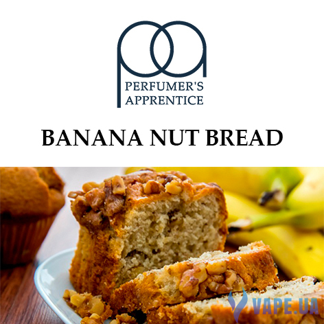 Ароматизатор TPA/TFA - Banana Nut Bread Flavor (Банановый кекс) , 10 мл.