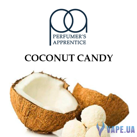 Ароматизатор TPA/TFA - Coconut Candy Flavor (Кокосовая конфета) , 10 мл.