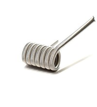 Fused clapton (2 шт) 2*Нержа 0,4 * 0,1 Нихром, диаметр 2,5