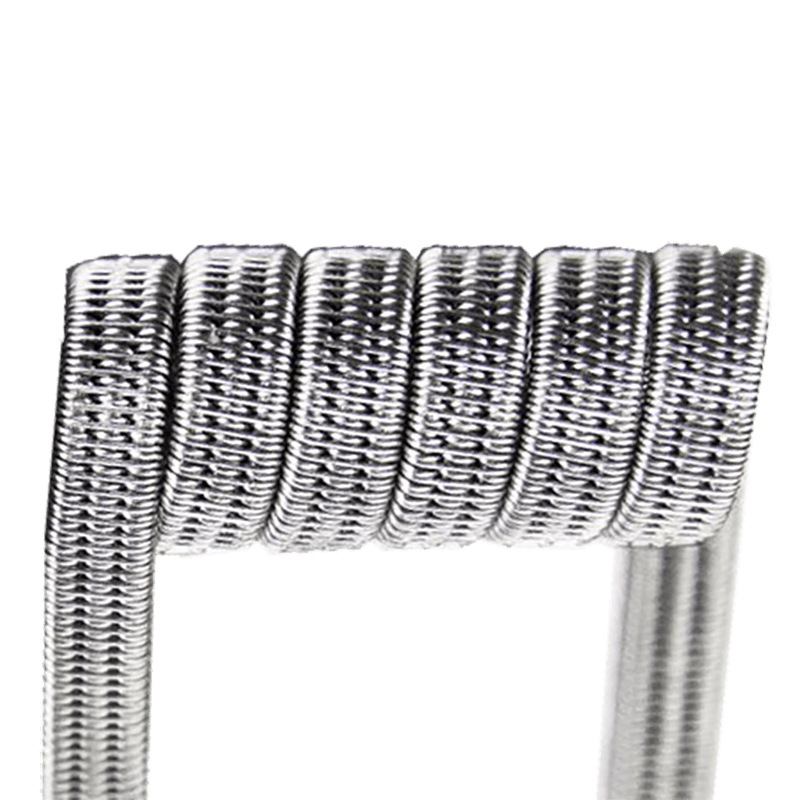Аксессуар Triple staggered fused clapton (2 шт) 3*Нержа 0,4 * 0,15 Нихром, диаметр 2,5