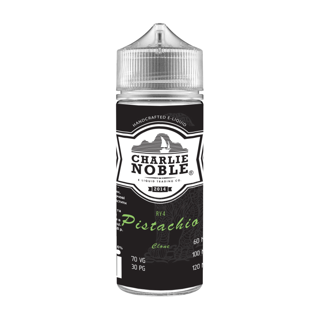 Жидкость Charlie Noble - Pistachio RY4 (clone), 100 мл.